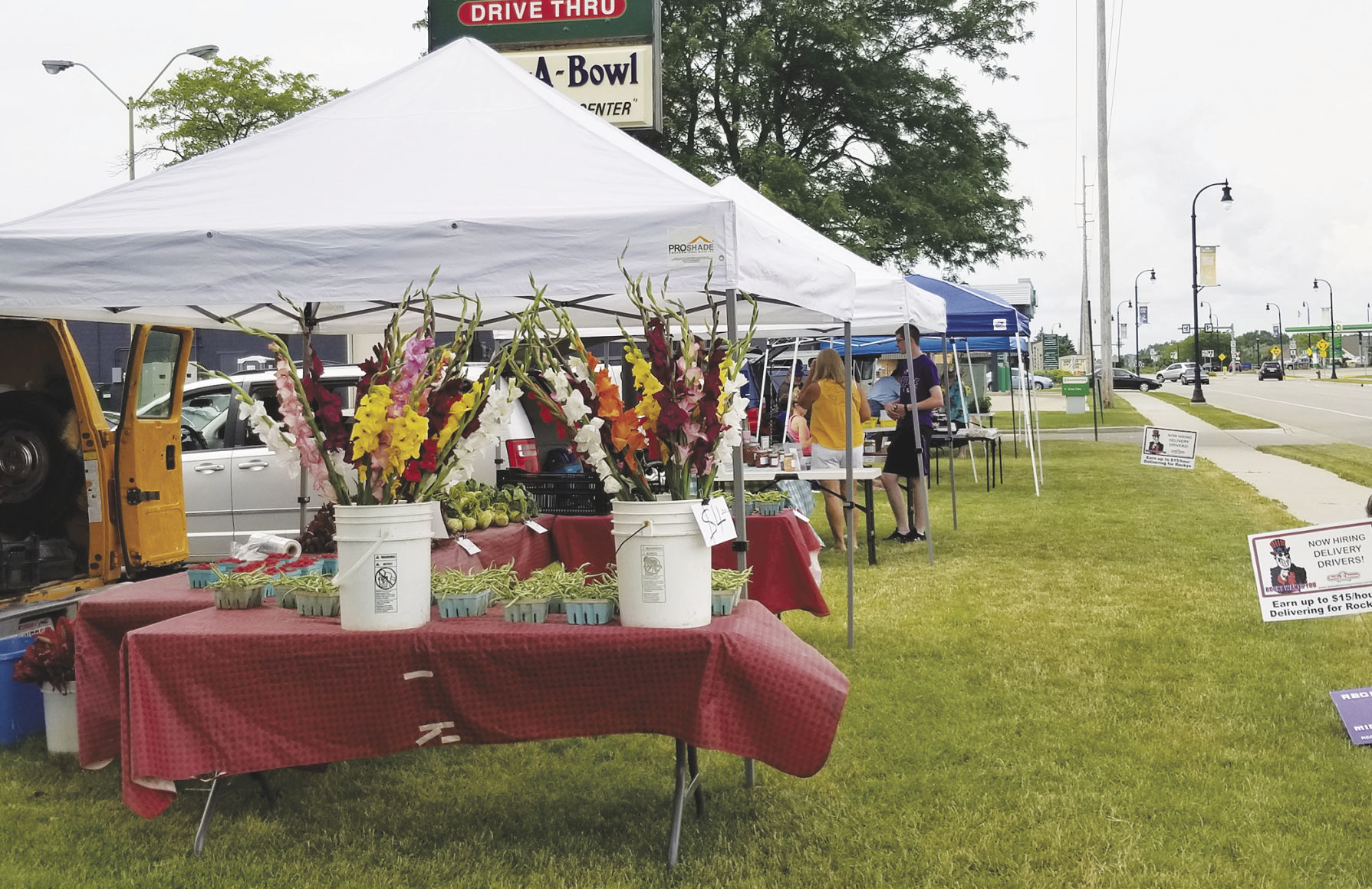 Farmers Market in bloom
